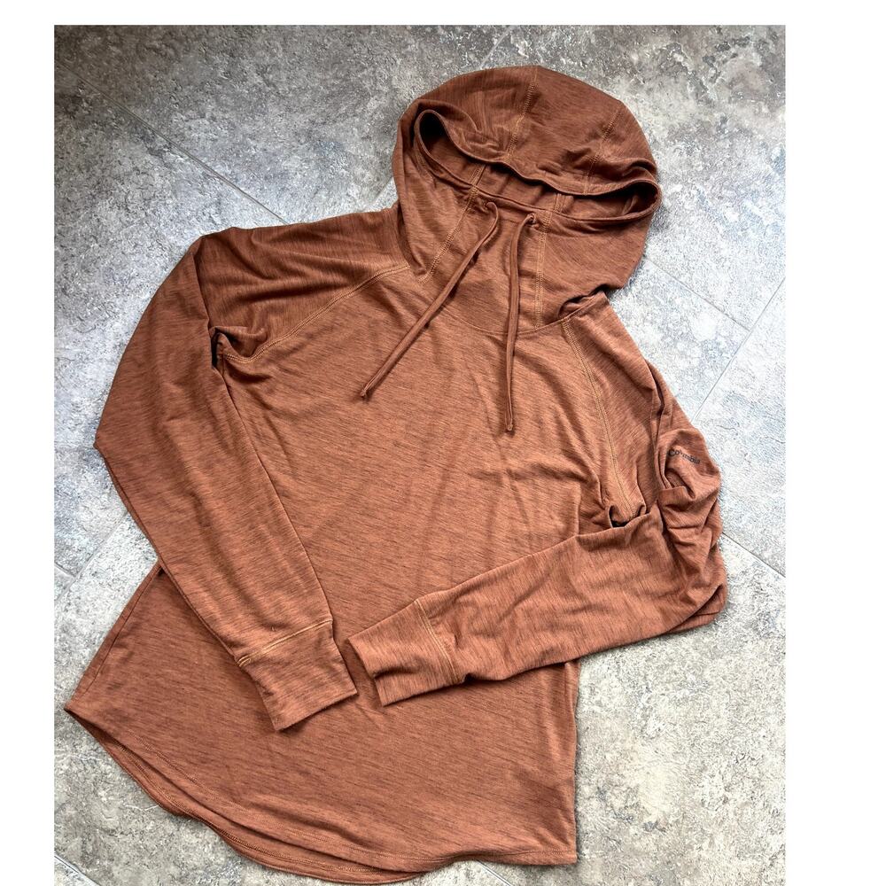Columbia Clay Hoodie Long Sleeve T-Shirt, Women's size S